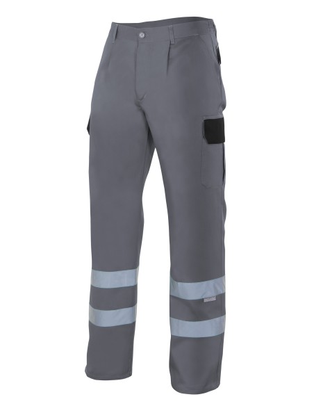 Pantalon con cintas reflectantes