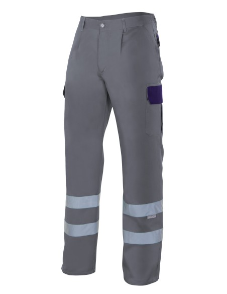 Pantalon con cintas reflectantes
