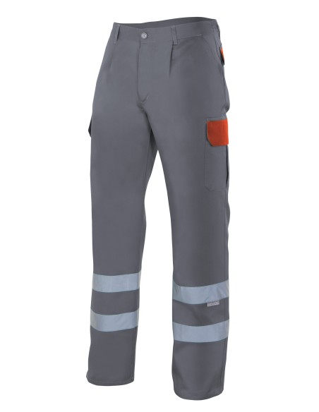 Pantalon con cintas reflectantes