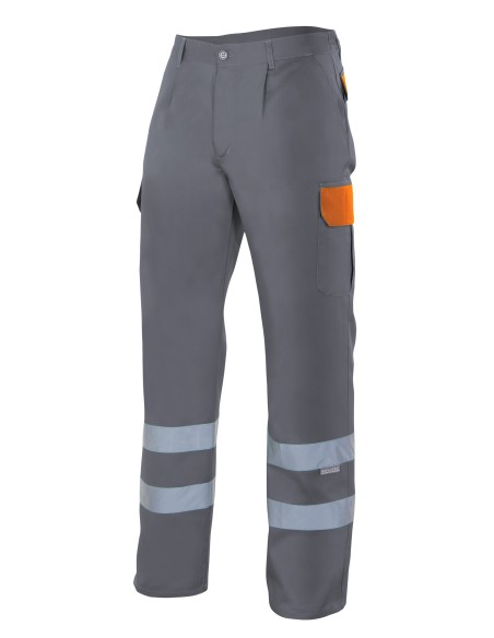 Pantalon con cintas reflectantes