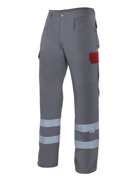 Pantalon con cintas reflectantes