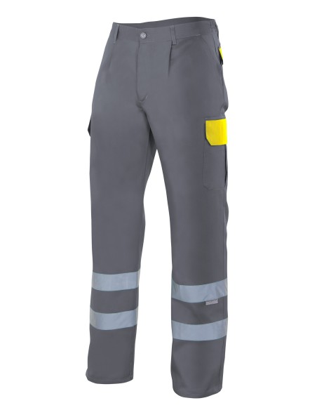 Pantalon con cintas reflectantes