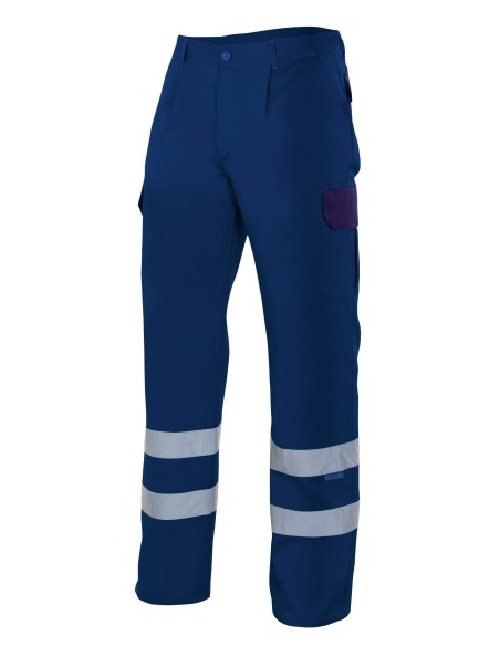 Pantalon con cintas reflectantes