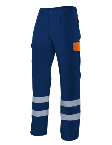 Pantalon con cintas reflectantes