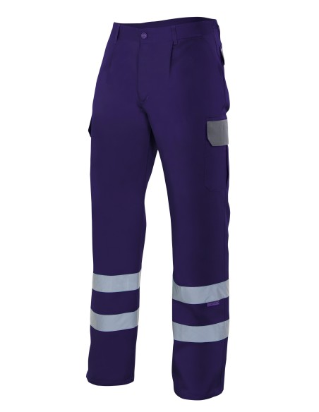 Pantalon con cintas reflectantes