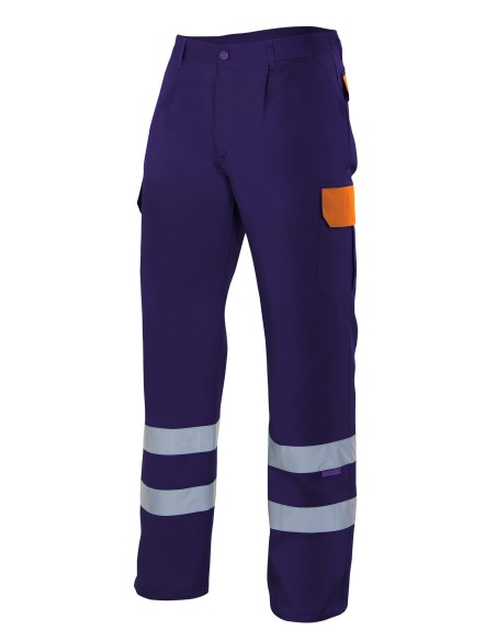 Pantalon con cintas reflectantes