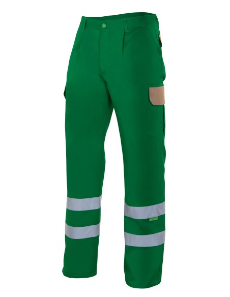 Pantalon con cintas reflectantes