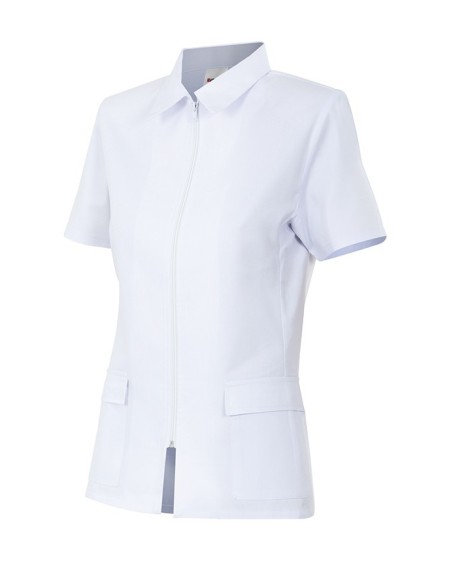 Chaqueta semi entallada de manga corta