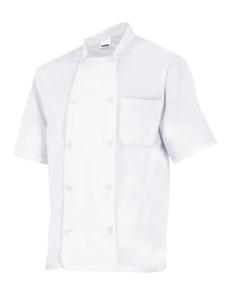Chaqueta cocinero manga corta