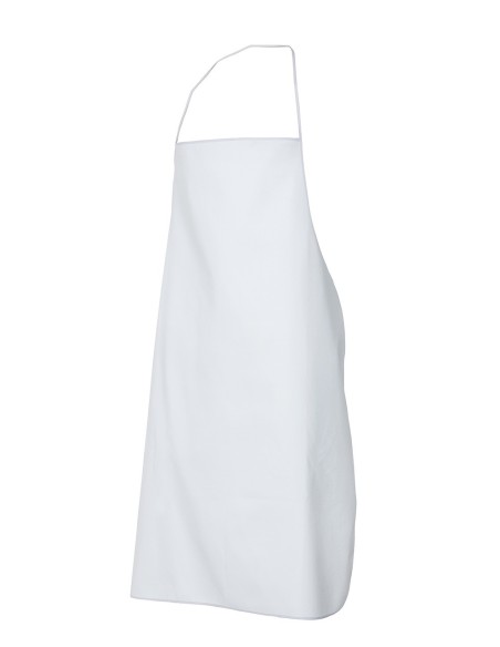 Delantal con peto de rizo