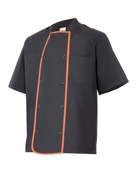 Chaqueta de cocinero manga corta