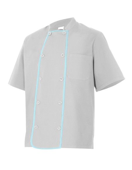 Chaqueta de cocinero manga corta