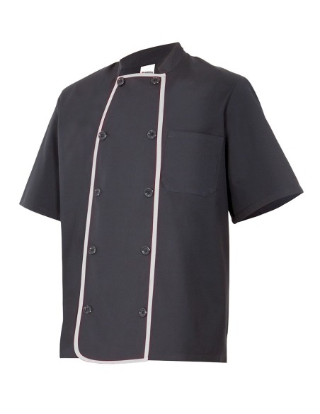 Chaqueta de cocinero manga corta