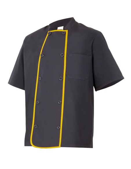 Chaqueta de cocinero manga corta