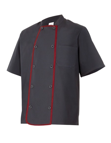 Chaqueta de cocinero manga corta