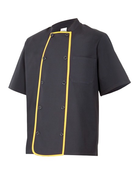 Chaqueta de cocinero manga corta