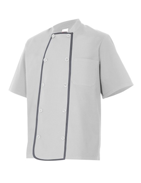 Chaqueta de cocinero manga corta