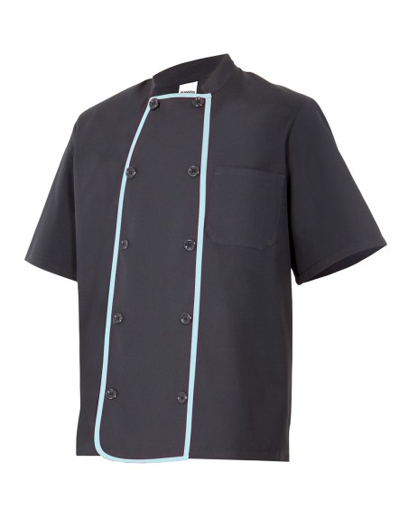 Chaqueta de cocinero manga corta