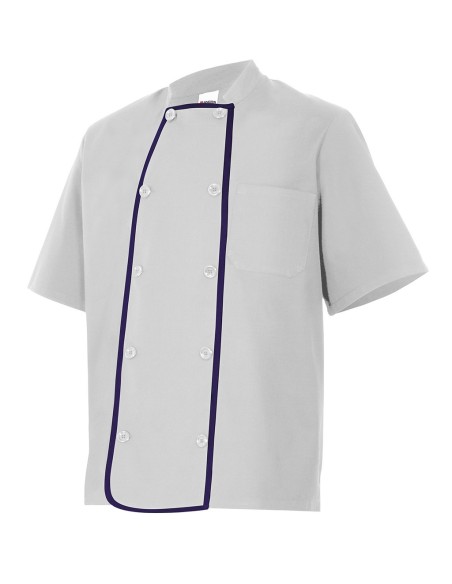 Chaqueta de cocinero manga corta