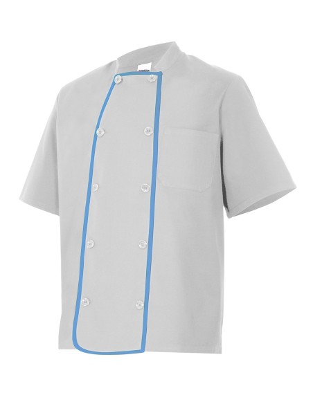 Chaqueta de cocinero manga corta