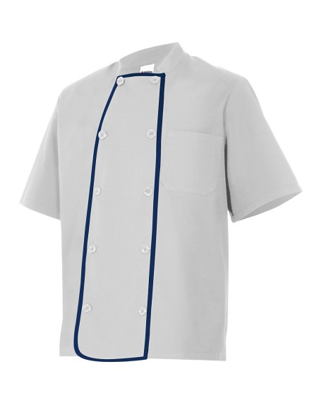 Chaqueta de cocinero manga corta