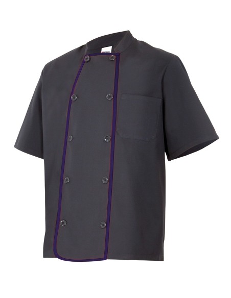 Chaqueta de cocinero manga corta