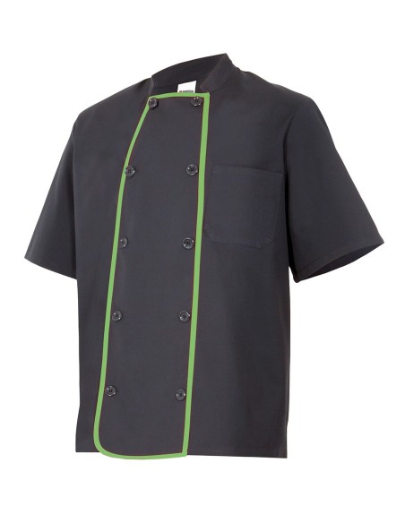 Chaqueta de cocinero manga corta
