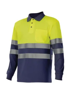 POLO BICOLOR A.V. M/LARGA