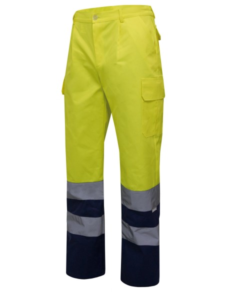 PANTALON BICOLOR ALTA VISI CLASE 2