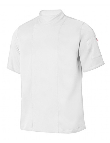 CHAQUETA COCINA MICROFIBRA M/C