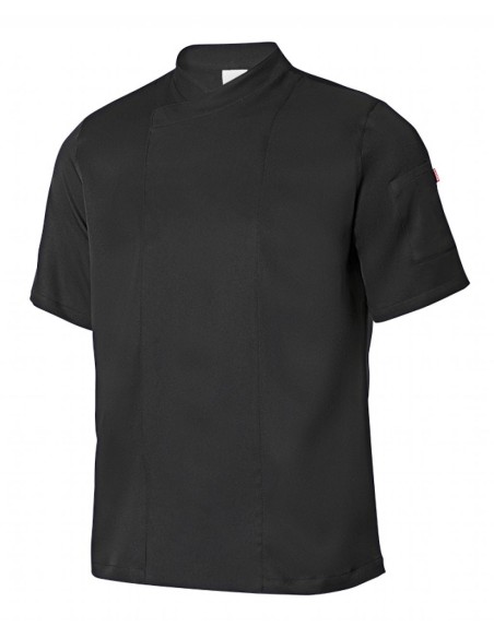 CHAQUETA COCINA MICROFIBRA M/C