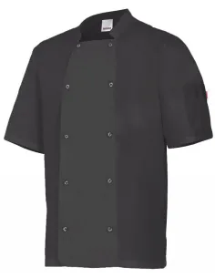 CHAQUETA DE COCINERO M/C CON AUTOMATICOS