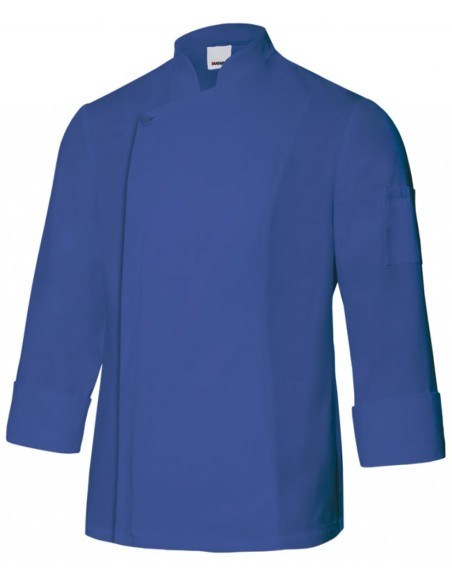 CHAQUETA COCINERO CON CREMALLERA OCULTA