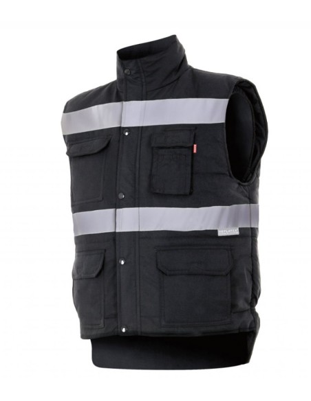 CHALECO CON CINTAS ACOLCHADO MULTIBOLSILLO