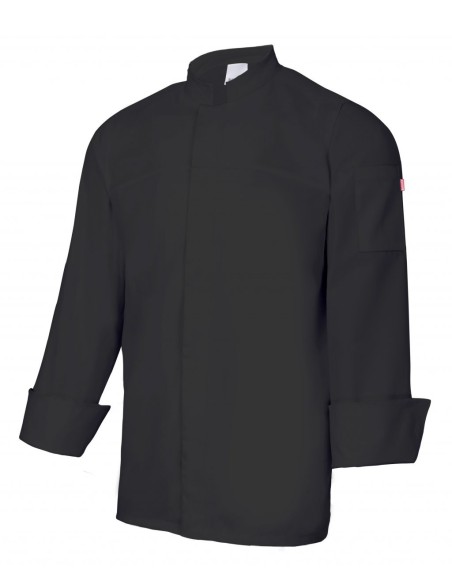 CHAQUETA DE COCINA CON CIERRE CENTRAL