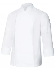 CHAQUETA DE COCINA CON TEJIDO TRANSPIRABLE 2