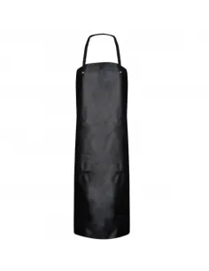 DELANTAL NEGRO DE PROTECCION QUIMICA