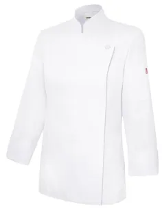CHAQUETA DE COCINA MUJER CON CREMALLERA 2