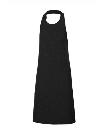 DELANTAL PETO ABOTONADO