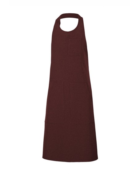 DELANTAL PETO ABOTONADO