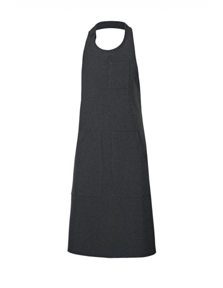 DELANTAL PETO ABOTONADO