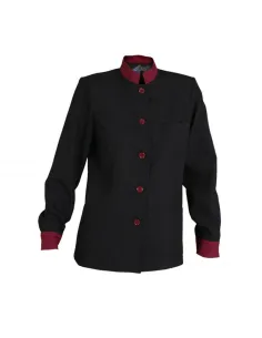 BLUSA MUJER CUELLO MAO M/LARGA COMBI