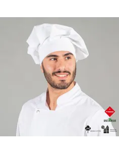 GORRO GRAN CHEF TEJIDO RECICLADO Y ORGÁNICO
