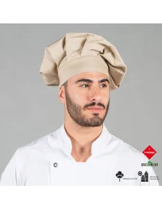 GORRO GRAN CHEF TEJIDO RECICLADO Y ORGÁNICO 2