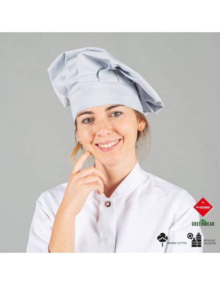 GORRO GRAN CHEF TEJIDO RECICLADO Y ORGÁNICO