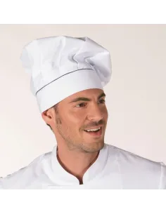 GORRO CHEF CON VELCRO BLANCO VIVO COLOR 2
