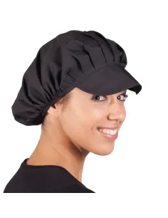 GORRA MUJER POPELÍN NEGRO (PAQ. 10 UNID)