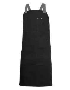 DELANTAL PETO CANVAS BICOLOR