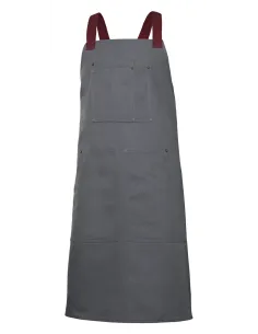DELANTAL PETO CANVAS BICOLOR 2