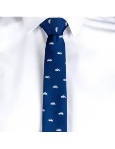 CORBATA SIN NUDO DE PALA ESTRECHA